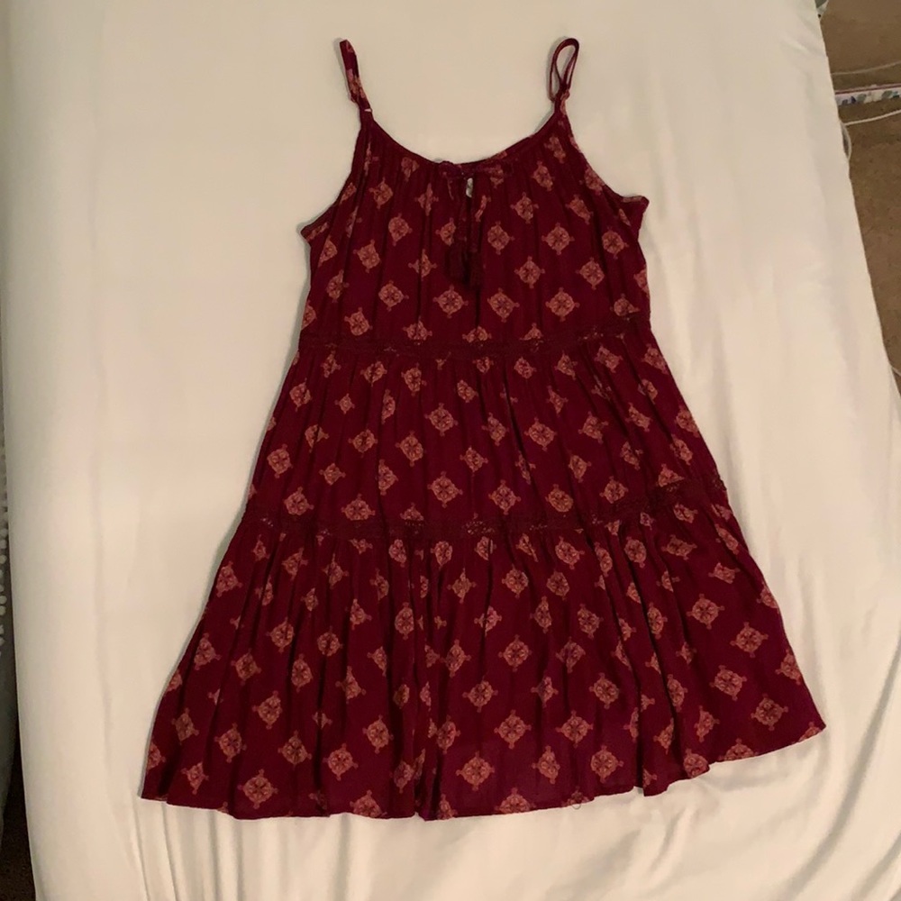 Maroon Mudd Dress